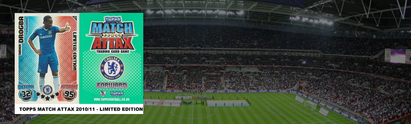 TOPPS MATCH ATTAX 2010/11 - LIMITED EDITION