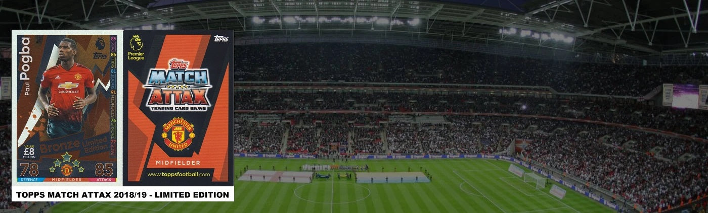 TOPPS MATCH ATTAX 2018/19 - LIMITED EDITION