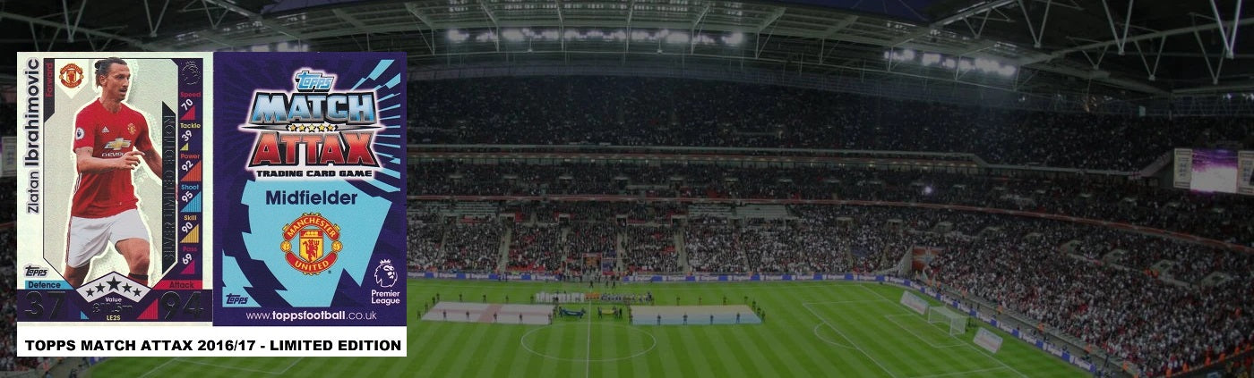 TOPPS MATCH ATTAX 2016/17 - LIMITED EDITION