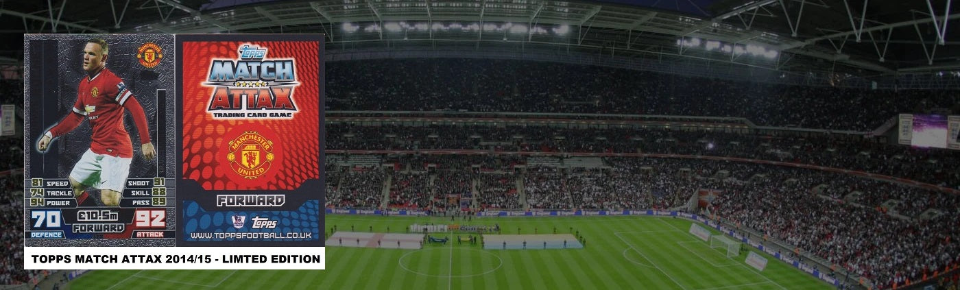 TOPPS MATCH ATTAX 2014/15 - LIMITED EDITION