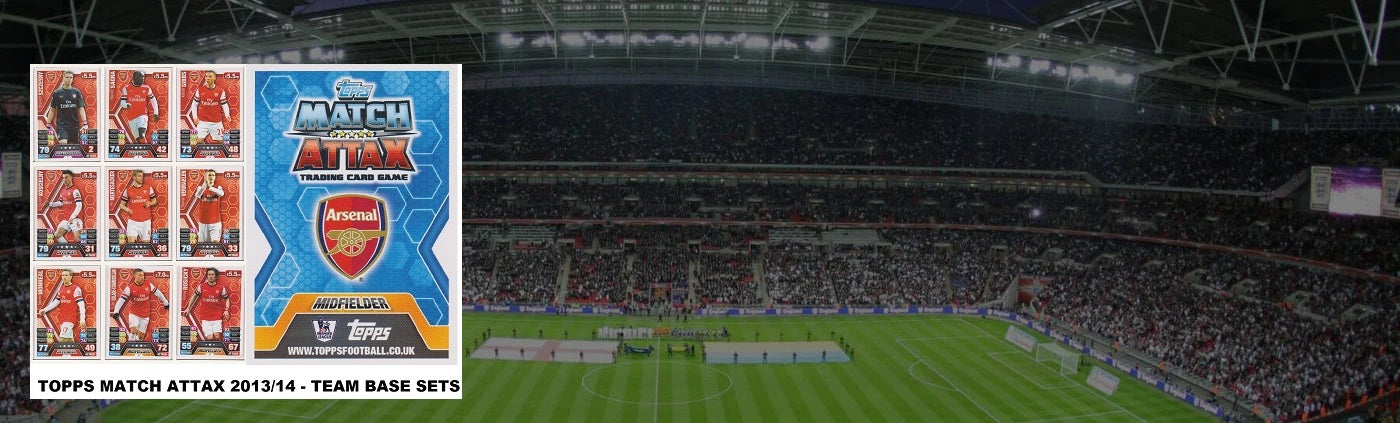 TOPPS MATCH ATTAX 2013/14 - TEAM SETS