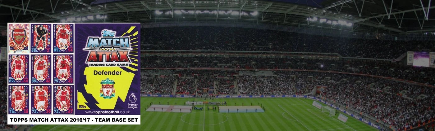 TOPPS MATCH ATTAX 2016/17 - TEAM SETS