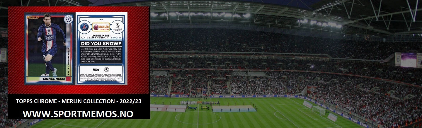 TOPPS CHROME MERLIN COLLECTIONS - 2022/23