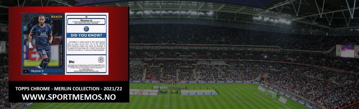 TOPPS CHROME MERLIN COLLECTIONS - 2021/22