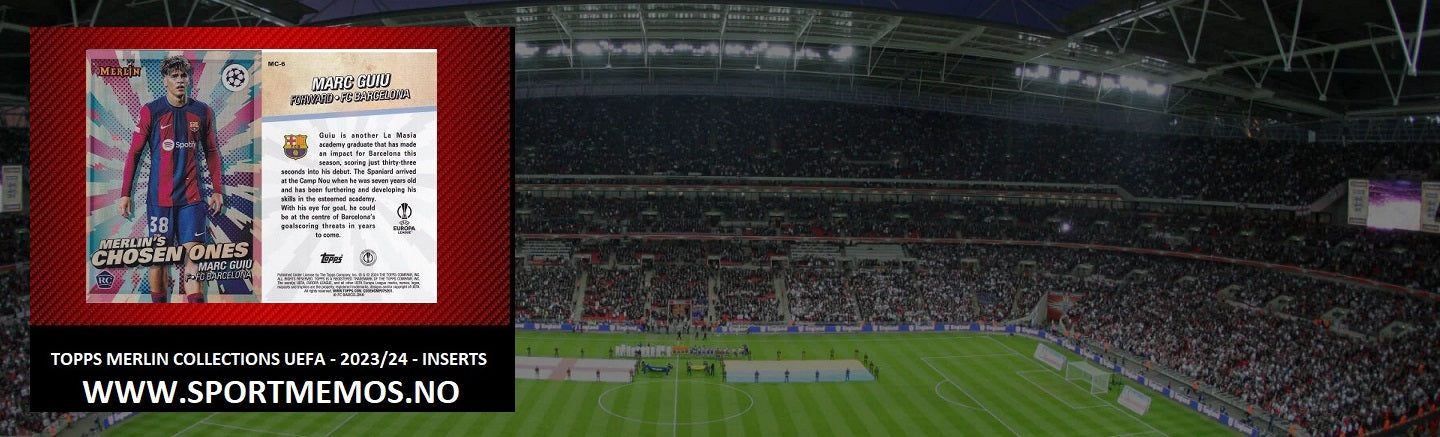 TOPPS CHROME MERLIN COLLECTIONS UEFA 2023/24 - INSERTS