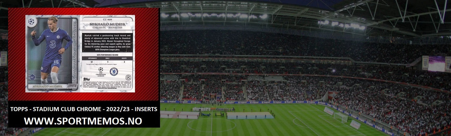 TOPPS STADIUM CLUB CHROME UEFA 2022/23 - INSERTS