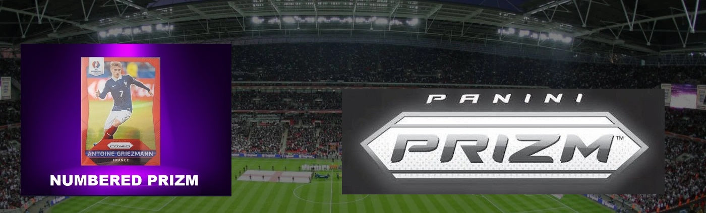 PANINI PRIZM EURO 2016 FRANCE NUMBERED PRIZM