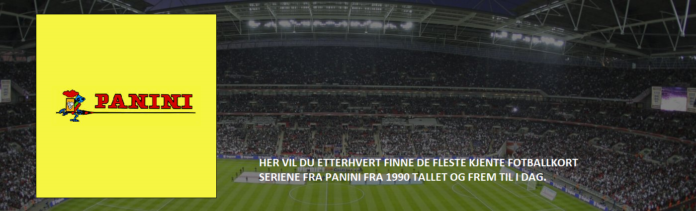 PANINI FOTBALLKORT ÅRGANGER