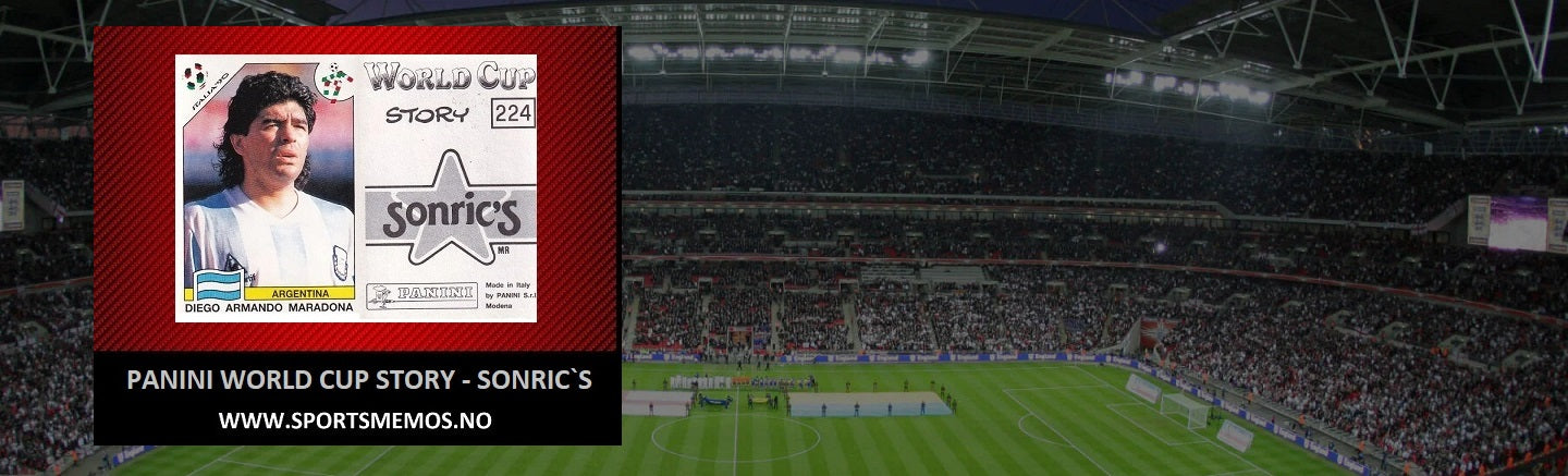 PANINI WORLD CUP STORY - SONRIC'S - 1994
