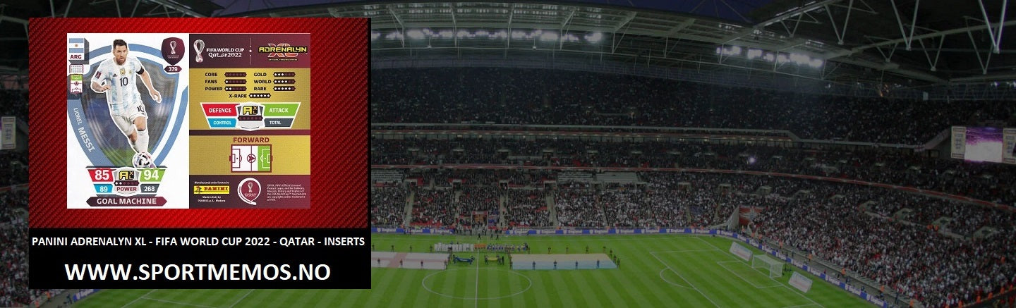 PANINI ADRENALYN XL - FIFA WORLD CUP QATAR 2022 - INSERTS