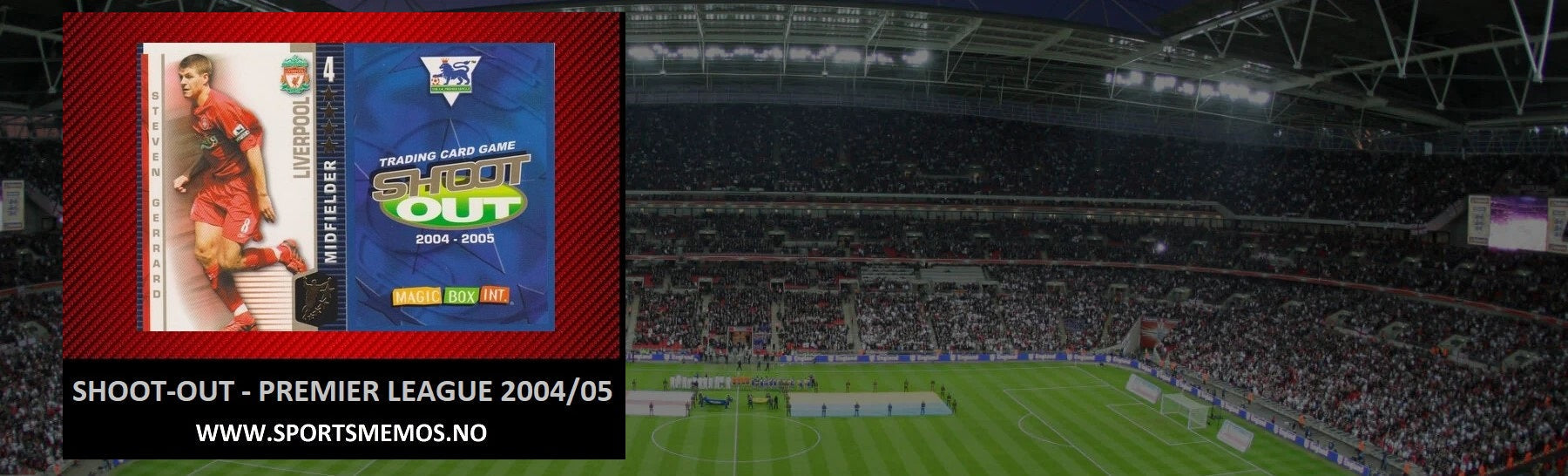 SHOOT OUT PREMIER LEAGUE 2004/05 - BLUE BACK