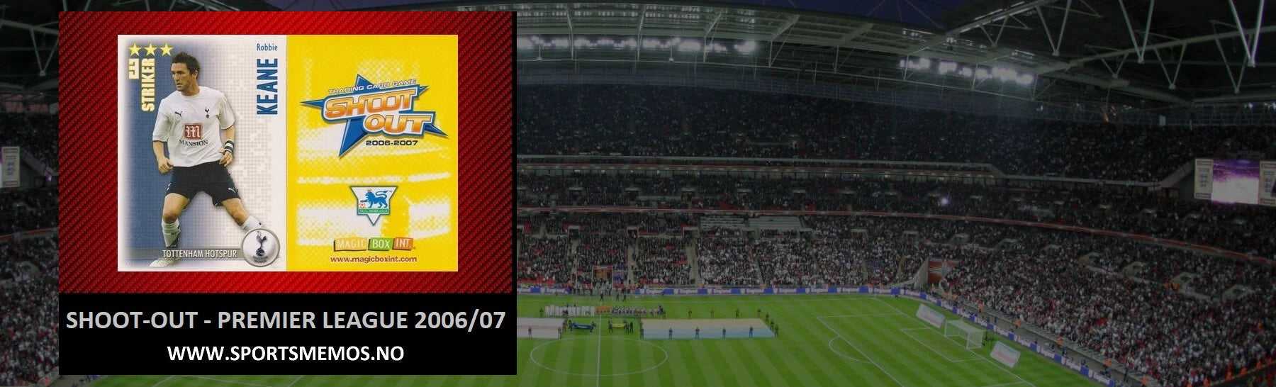 SHOOT OUT PREMIER LEAGUE 2006/07 - YELLOW BACK