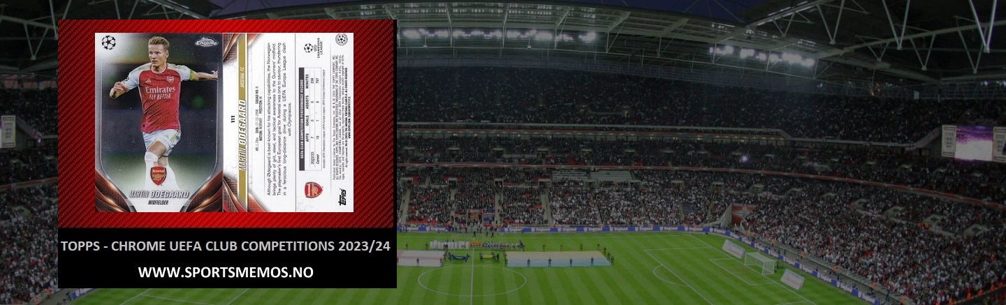 TOPPS CHROME UEFA CLUB COMPITITIONS 2023/24