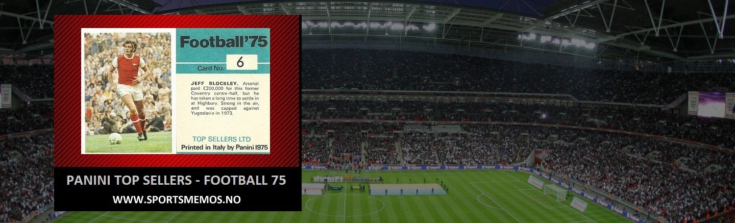 PANINI TOP SELLERS FOOTBALL 75