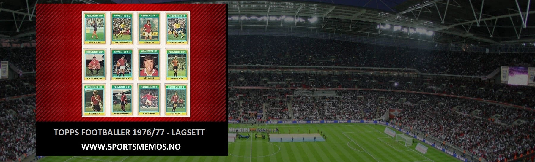 TOPPS 1976/77 FOOTBALLER 1976/77 - LAGSETT