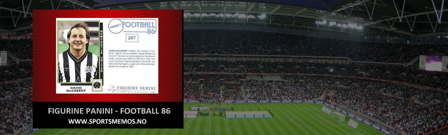 FIGURINE PANINI - FOOTBALL 86