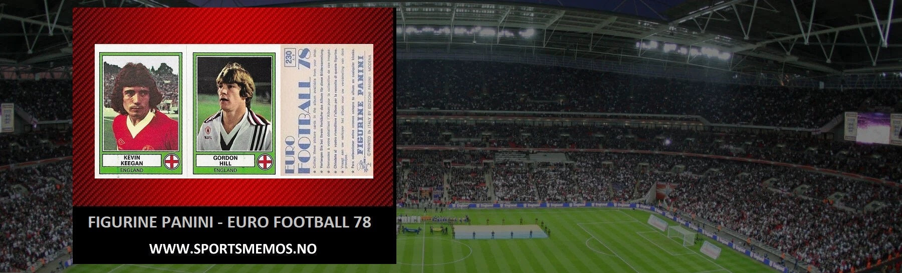 FIGURINE PANINI - EURO FOOTBALL 1978