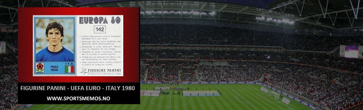 FIGURINE PANINI - UEFA EURO - ITALY 1980