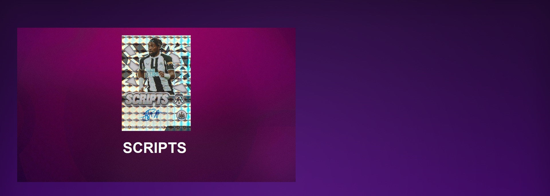 PANINI MOSAIC PREMIER LEAGUE 2021/22 - SCRIPTS