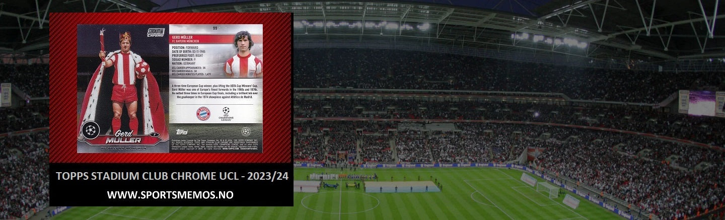 TOPPS STADIUM CLUB CHROME UEFA CHAMPIONS LEAGUE 2023/24