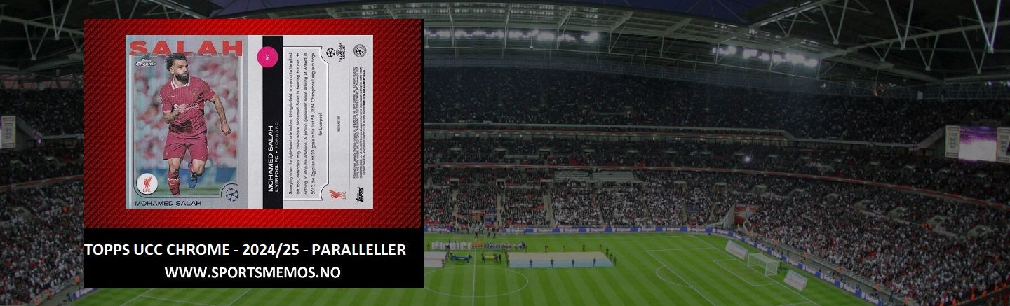 TOPPS CHROME UEFA CLUB COMPETITIONS 2024/25 - PARALLELLER