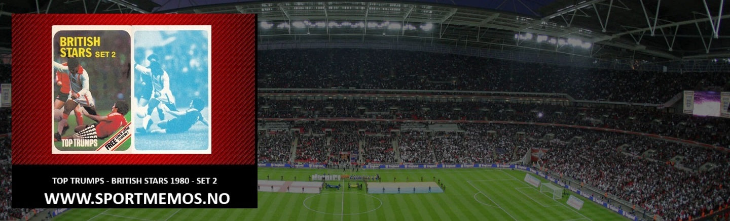 TOP TRUMPS - BRITISH STARS 1980 - SET 2