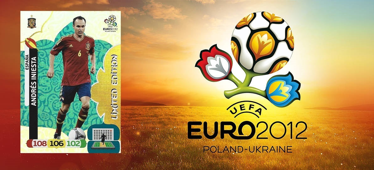 PANINI ADRENALYN XL EURO 2012 - LIMITED EDITION
