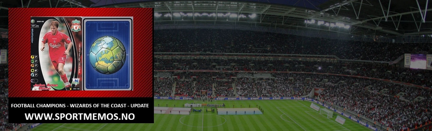 FOOTBALL CHAMPIONS - WIZARDS OF THE COAST - TITLE RACE/UPDATE EDITION