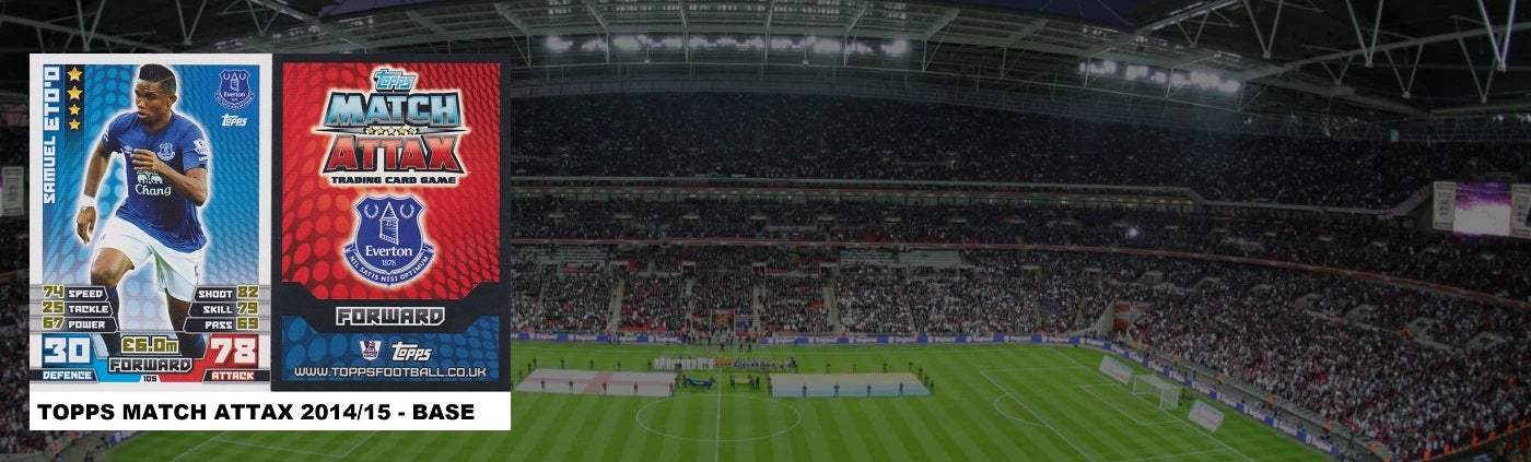 TOPPS MATCH ATTAX 2014/15 - BASE