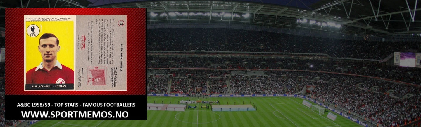 A&BC 1958/59 - TOPSTARS - FAMOUS FOOTBALLERS