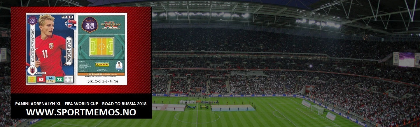 PANINI FIFA WORLD CUP ADRENALYN XL ROAD TO RUSSIA 2018