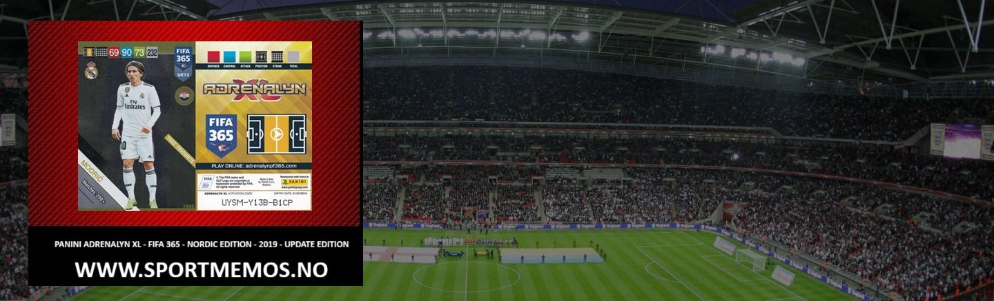 PANINI FIFA 365 2019 ADRENALYN  XL - UPDATE
