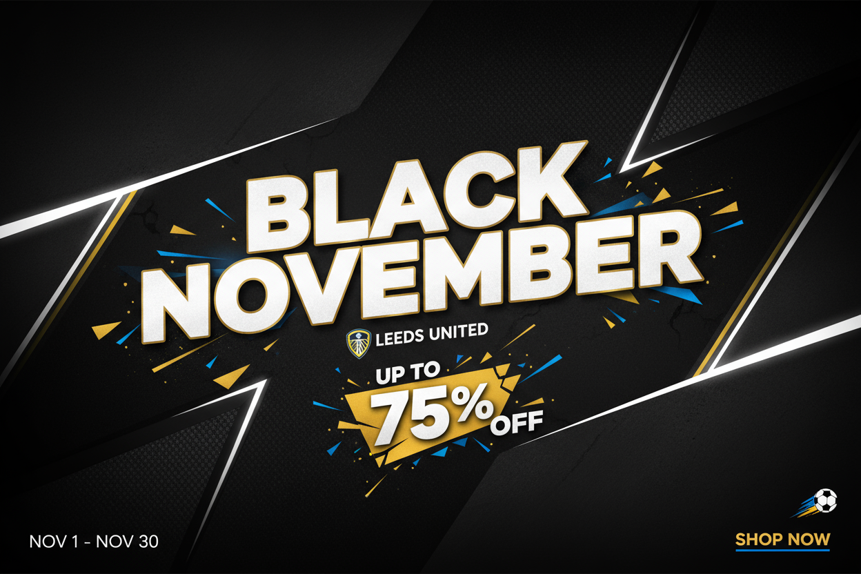 LEEDS UNITED BLACK NOVEMBER 2026