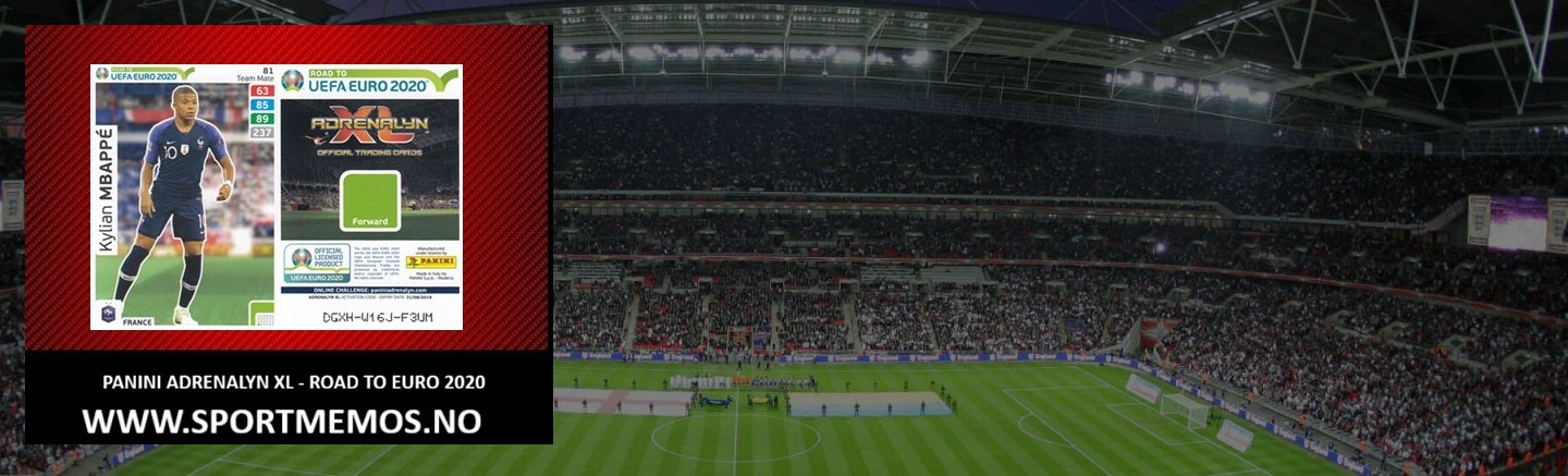 PANINI ADRENALYN XL - ROAD TO EURO 2020