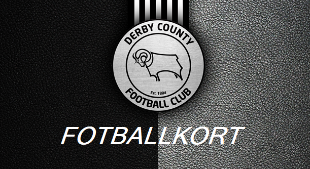 DERBY COUNTY FOTBALLKORT