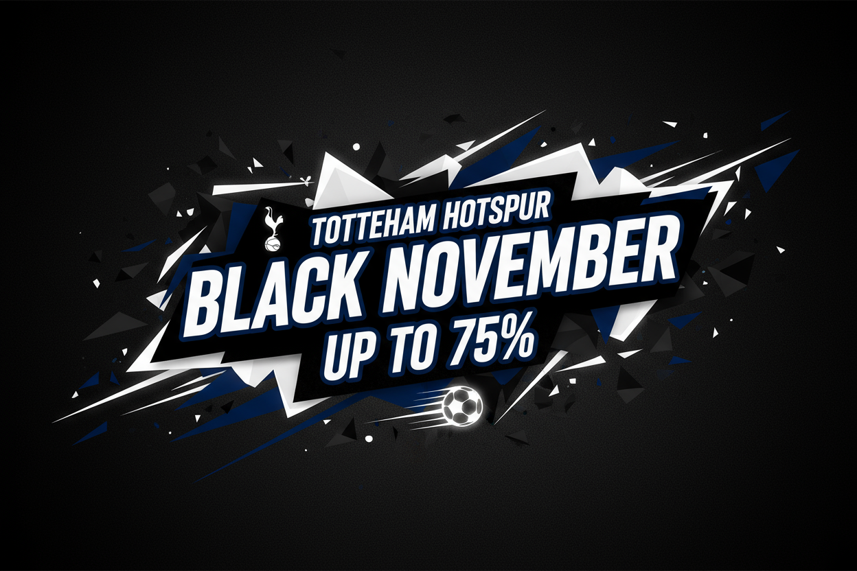 TOTTENHAM HOTSPUR BLACK NOVEMBER 2026