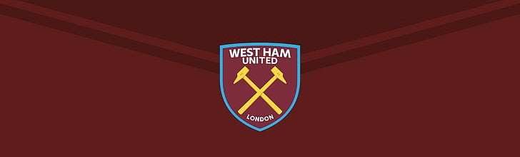 WEST HAM UNITED VINTAGE FOTBALLKORT