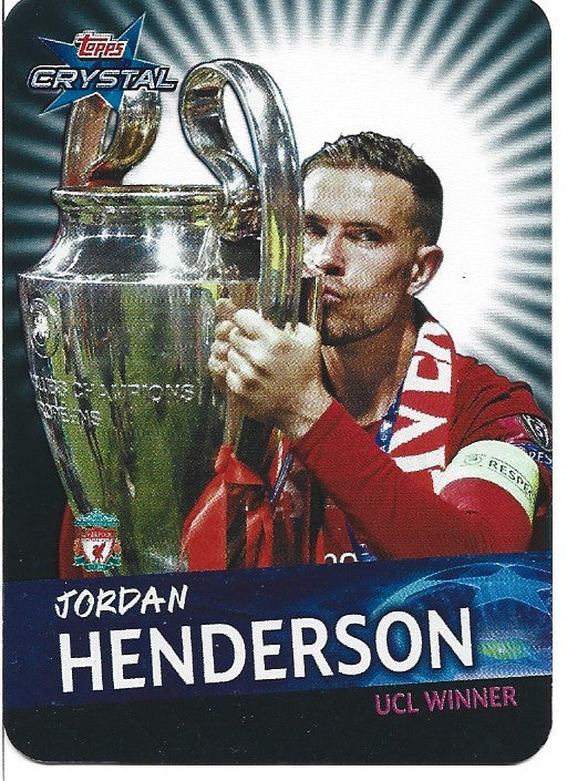 000. LIVERPOOL CHAMPIONS LEAGUE WINNER 2018/19 - TOPPS CRYSTAL