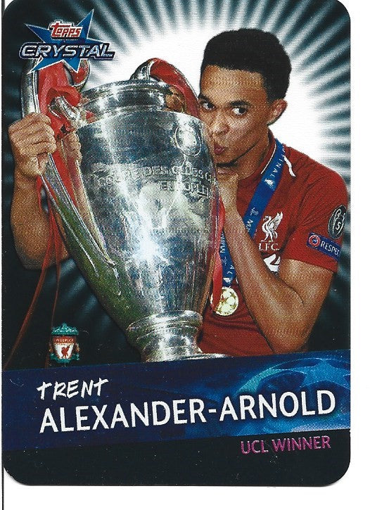 000. LIVERPOOL CHAMPIONS LEAGUE WINNER 2018/19 - TOPPS CRYSTAL