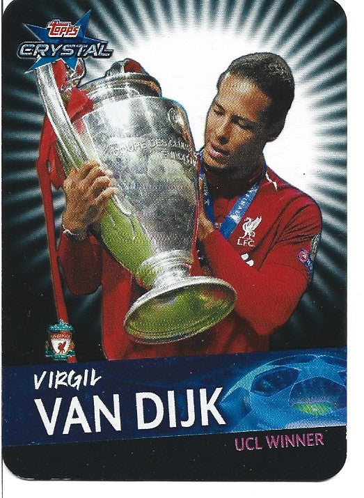 000. LIVERPOOL CHAMPIONS LEAGUE WINNER 2018/19 - TOPPS CRYSTAL