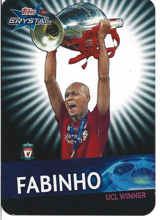 000. LIVERPOOL CHAMPIONS LEAGUE WINNER 2018/19 - TOPPS CRYSTAL