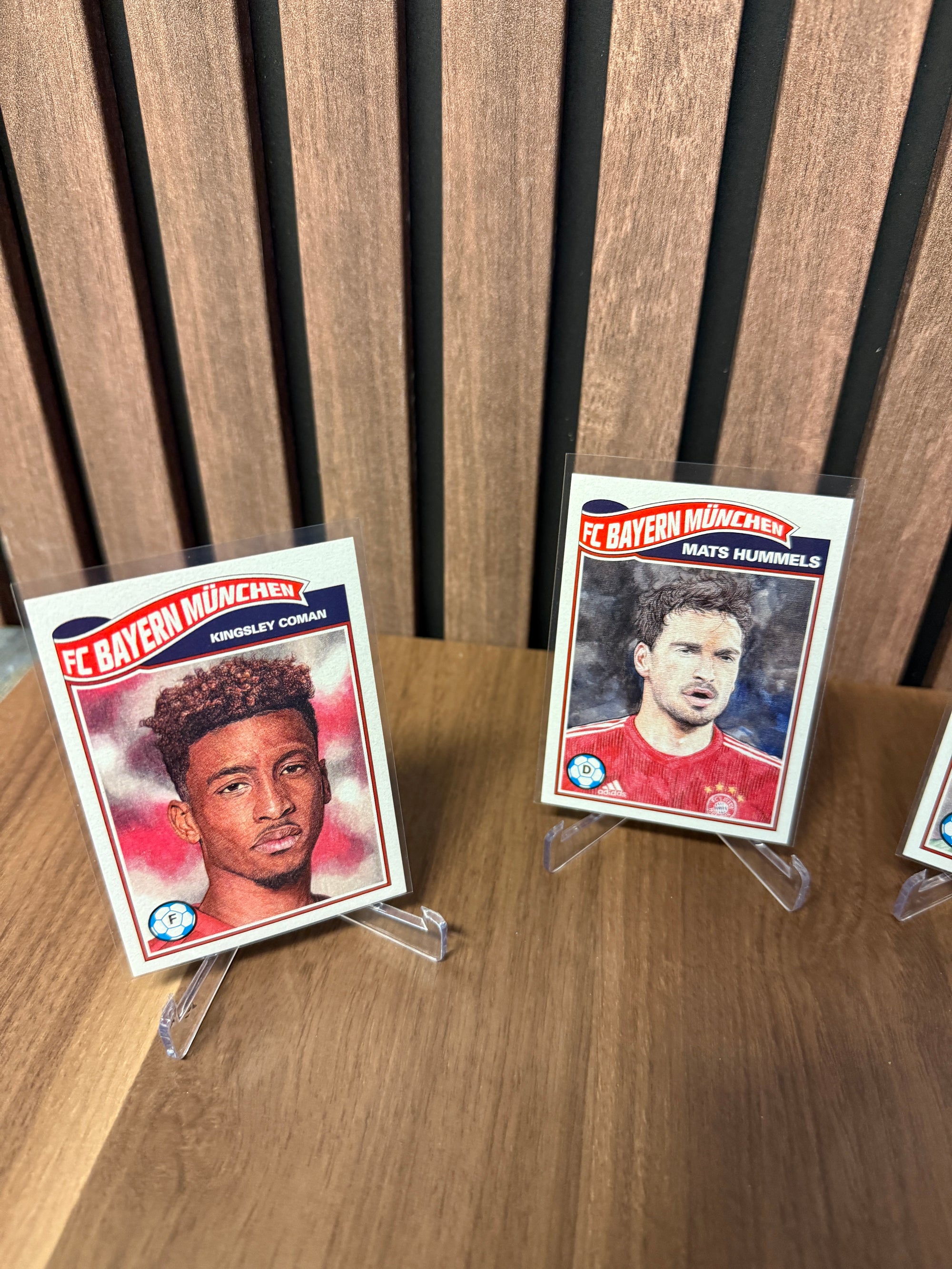 BAYERN MUNCHEN - LOT - TOPPS LIVING