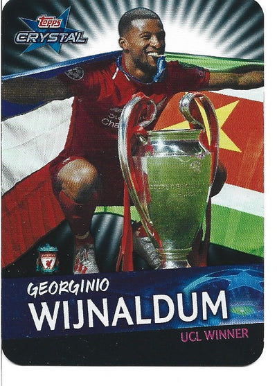 000. LIVERPOOL CHAMPIONS LEAGUE WINNER 2018/19 - TOPPS CRYSTAL