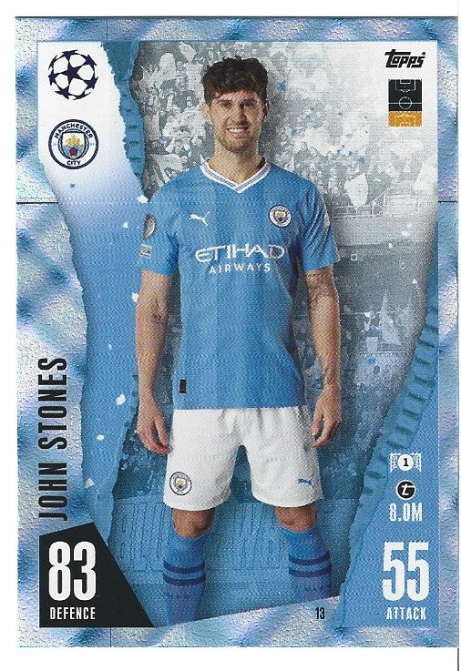 013. JOHN STONES - MANCHESTER CITY - CRYSTAL