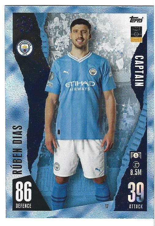 017. RUBEN DIAS - MANCHESTER CITY - CRYSTAL