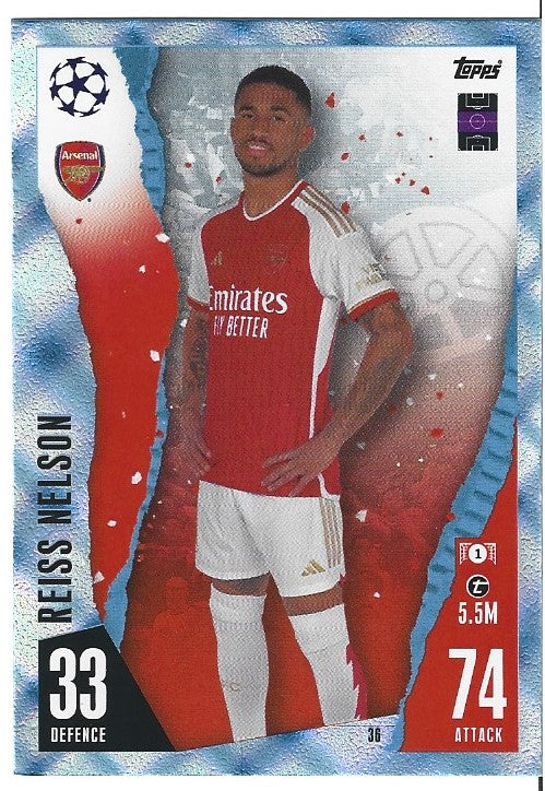 036. REISS NELSON - ARSENAL - CRYSTAL
