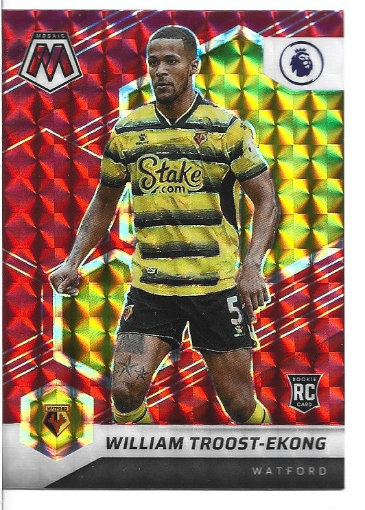 050. William Troost-Ekong - Watford - RED MOSAIC