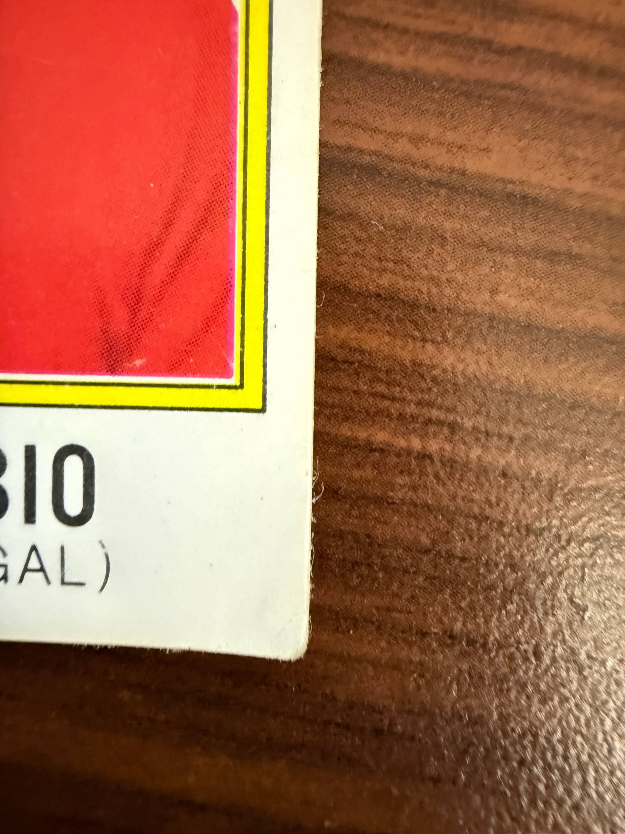 396. EUSEBIO - PORTUGAL - DRAWN WITH PEN