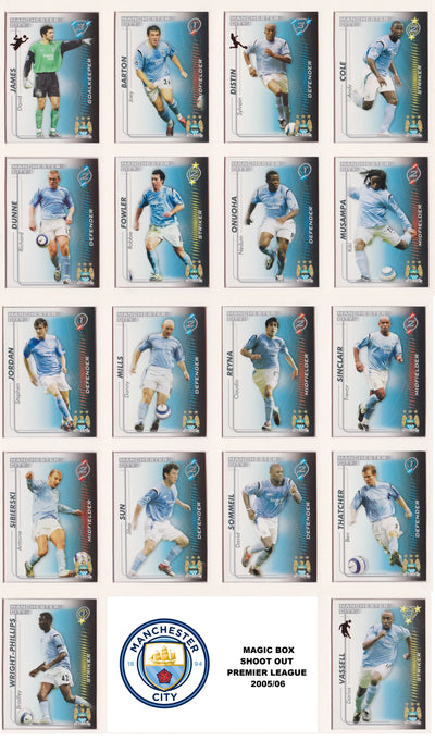 MANCHESTER CITY - LOT - SHOOT OUT - 4 ÅRGANGER