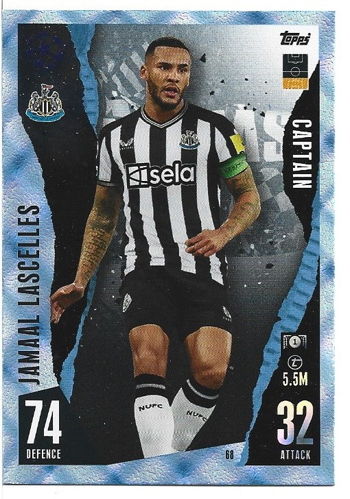 068. JAMAL LASCELLES - NEWCASTLE UNITED - CAPTAIN -  CRYSTAL